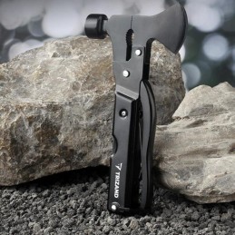 Monitoimityökalu 17-in-1 Kirveellä & Vasaralla | Selviytymissetti