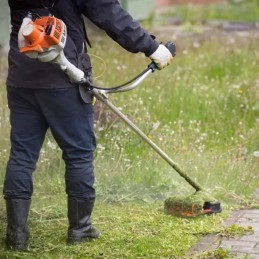 Vahvistettu trimmerisiima neliö 3mm x 100m | Kestävä siima raivaussahaan