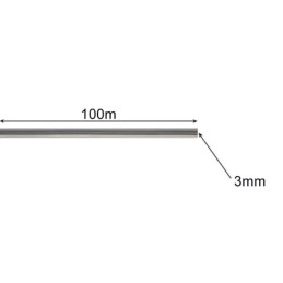 Vahvistettu trimmerisiima neliö 3mm x 100m | Kestävä siima raivaussahaan