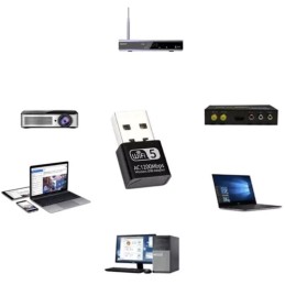 WiFi-adapteri Dual Band 2.4/5GHz | Mini USB-verkkokortti