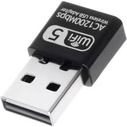 WiFi-adapteri Dual Band 2.4/5GHz | Mini USB-verkkokortti
