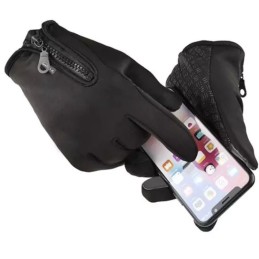 Kosketusnäyttöhanskat  | Veden- ja tuulenpitävät talvihanskat urheiluun