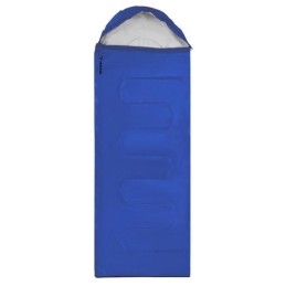 Kevyt makuupussi ja peitto 2-in-1  | Vedenpitävä retkimakuupussi hupulla 200x75 cm