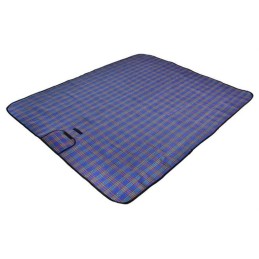 Piknikmatto 145 × 180 cm – vedenpitävä, sininen