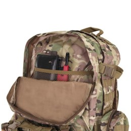 Taktinen Camo Sotilasreppu 45L + 3.5L Vyölaukku | Modulaarinen armeijareppu