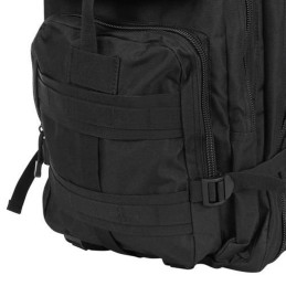 Musta Taktinen Sotilasreppu 35L MOLLE XL | Armeijareppu kouluun ja retkeilyyn