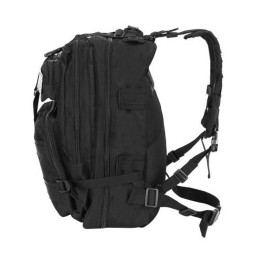 Musta Taktinen Sotilasreppu 35L MOLLE XL | Armeijareppu kouluun ja retkeilyyn