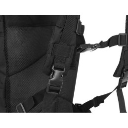 Musta Taktinen Sotilasreppu 35L MOLLE XL | Armeijareppu kouluun ja retkeilyyn
