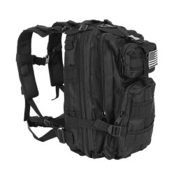 Musta Sotilasreppu 20L MOLLE | Taktinen reppu ja armeijareppu