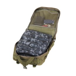 Vihreä Sotilasreppu 35L MOLLE | Taktinen retkeilyreppu