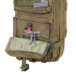 Vihreä Sotilasreppu 35L MOLLE | Taktinen retkeilyreppu