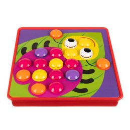 Montessori-nappimosaiikki lapsille 3+ | 45+ osaa
