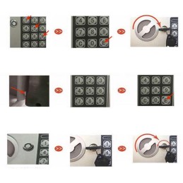 Elektroninen tallelokero PIN-koodilla