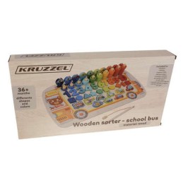 Puinen lajittelulelu 6-in-1 – 3+