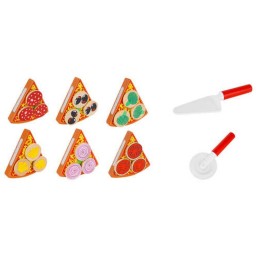 Puinen leikattava pizza – 27 osaa