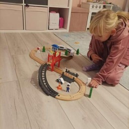 Puinen junarata  – 37 osaa ja 3,2 m rata