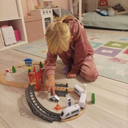 Puinen junarata  – 37 osaa ja 3,2 m rata
