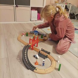 Puinen junarata  – 37 osaa ja 3,2 m rata
