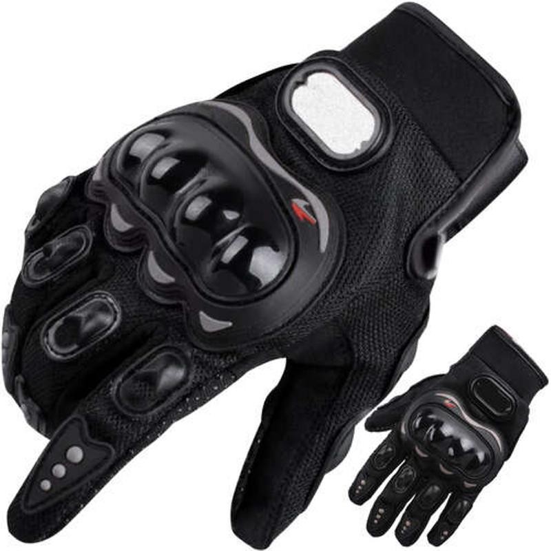 Mustat Moottoripyörähanskat XL | Kestävät ja Suojaavat Ajohanskat