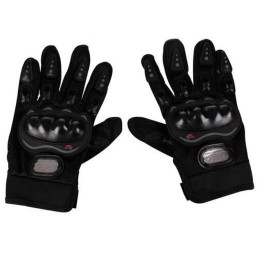 Mustat Moottoripyörähanskat XL | Kestävät ja Suojaavat Ajohanskat