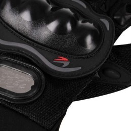 Mustat Moottoripyörähanskat XL | Kestävät ja Suojaavat Ajohanskat