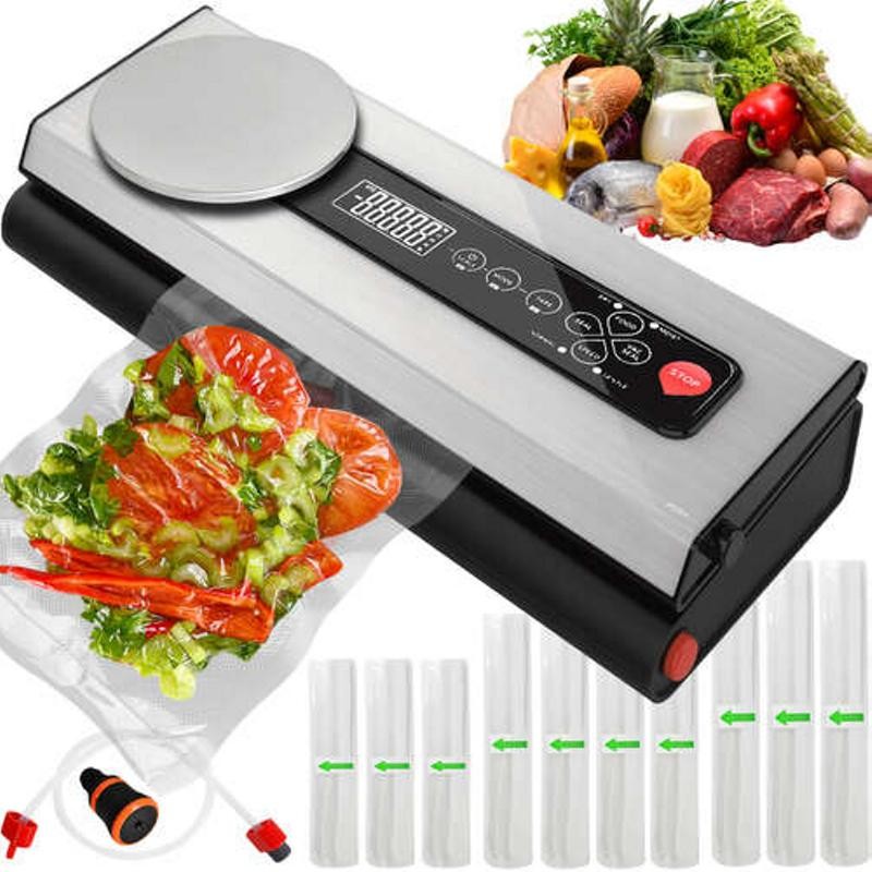 Vakuumipakkauslaite ja Vaaka 120W | Tyhjiöpakkauslaite