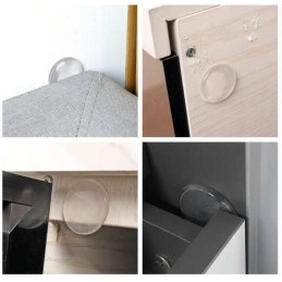 Ovenpysäytin & Seinäsuoja 6 kpl | Huomaamaton Suoja Seinille