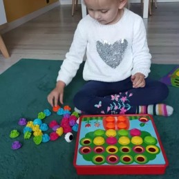 Montessori-nappimosaiikki lapsille 3+ | 45+ osaa