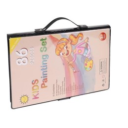 Maalaussetti salkussa 86 osaa | Täydellinen taideryhmä lapsille