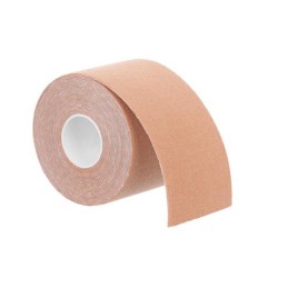 Rintoja kohottava teippirulla 5m beige | Mukana nänninsuojat 10 kpl