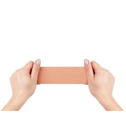 Rintoja kohottava teippirulla 5m beige | Mukana nänninsuojat 10 kpl