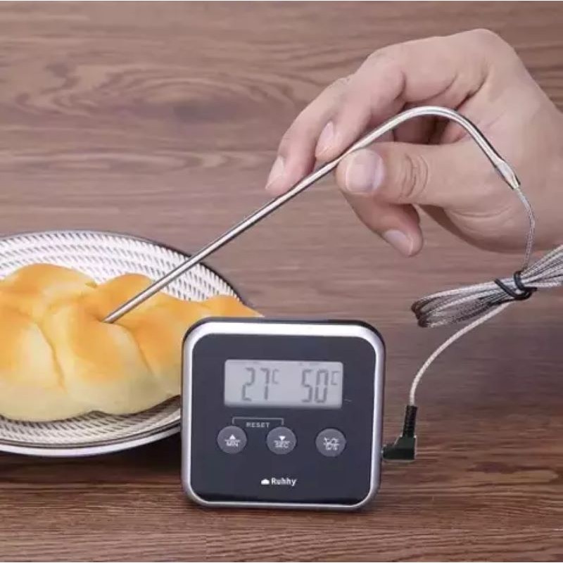 Ruhhy digitaalinen keittiölämpömittari magneettikiinnityksellä