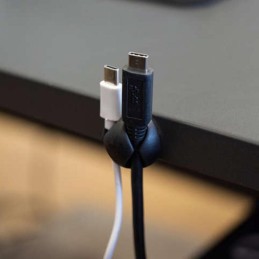 Kaapelipidike-setti 10 kpl | Itseliimautuva Johdonpidike