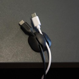 Kaapelipidike-setti 10 kpl | Itseliimautuva Johdonpidike