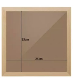 Puinen kehys 28,5x28,5 cm | Sopii valokuville ja timanttimaalaukseen