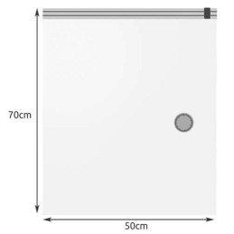 Tyhjiöpussit vaatteille ja petivaatteille 10 kpl 50x70cm | Tilansäästöpussit käsipumpulla