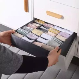 Alusvaatelaatikoston järjestelijäetti 4 kpl | Kaappijärjestelijä sukkia ja rintaliivejä varten