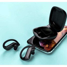 Langattomat Bluetooth-kuulokkeet Powerbank-kotelolla | MDO3