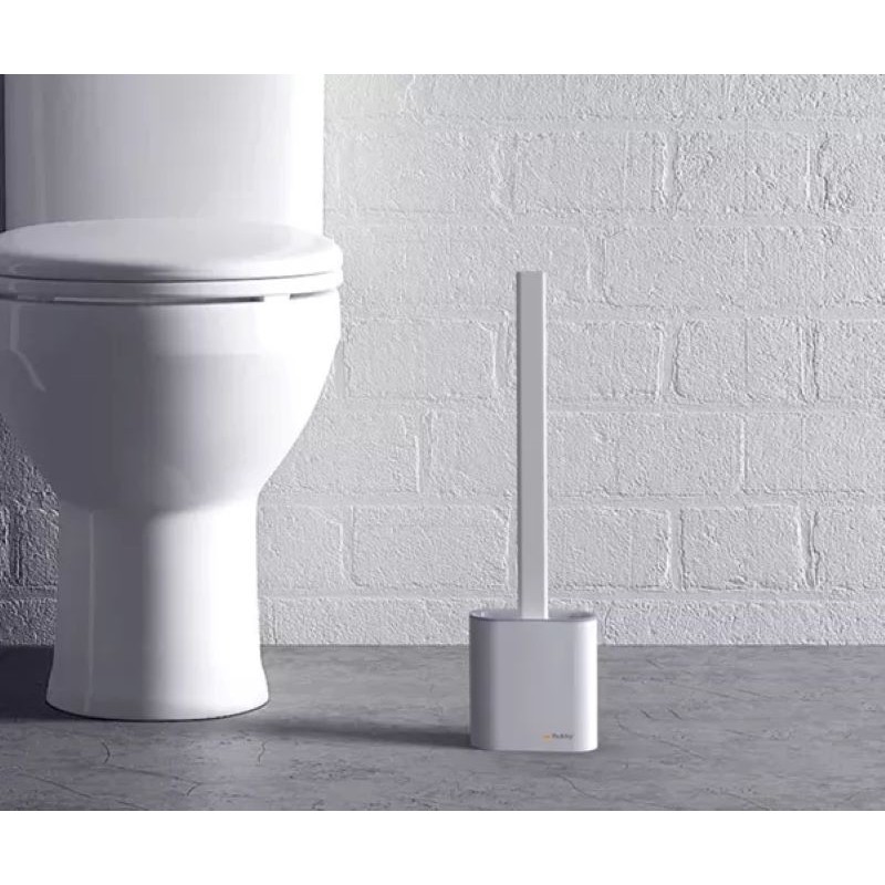 Ruhhy silikoninen slim WC-harja ja teline