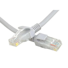 LAN-verkkokaapeli 30 m – UTP Cat5e, RJ45, harmaa