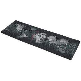 Suuri XXL-hiirimatto 88x30 cm | Vedenpitävä pelimatto maailmankartalla