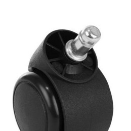 Toimistotuolin pyörät 5 kpl, musta