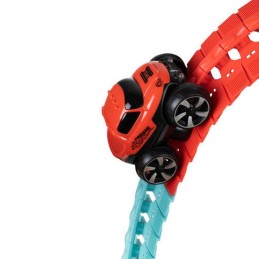 Joustava autorata ja LED-auto 4,8m | Muunneltava kilparata 196 osaa