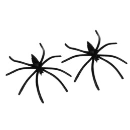 Keinotekoinen hämähäkinseitti ja 2 hämähäkkiä | Halloween-koriste 60 g