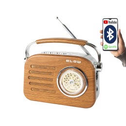 Retro-radio Bluetooth AM/FM/SW | USB & microSD | Blow RA3