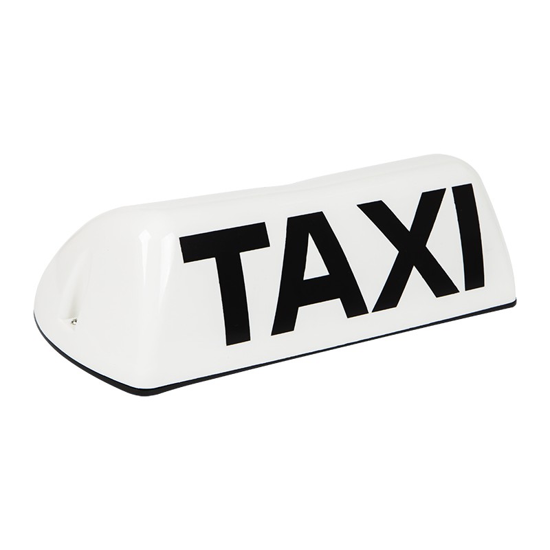 LED TAXI-kyltti magneetilla 12V | 120 km/h | 29 cm