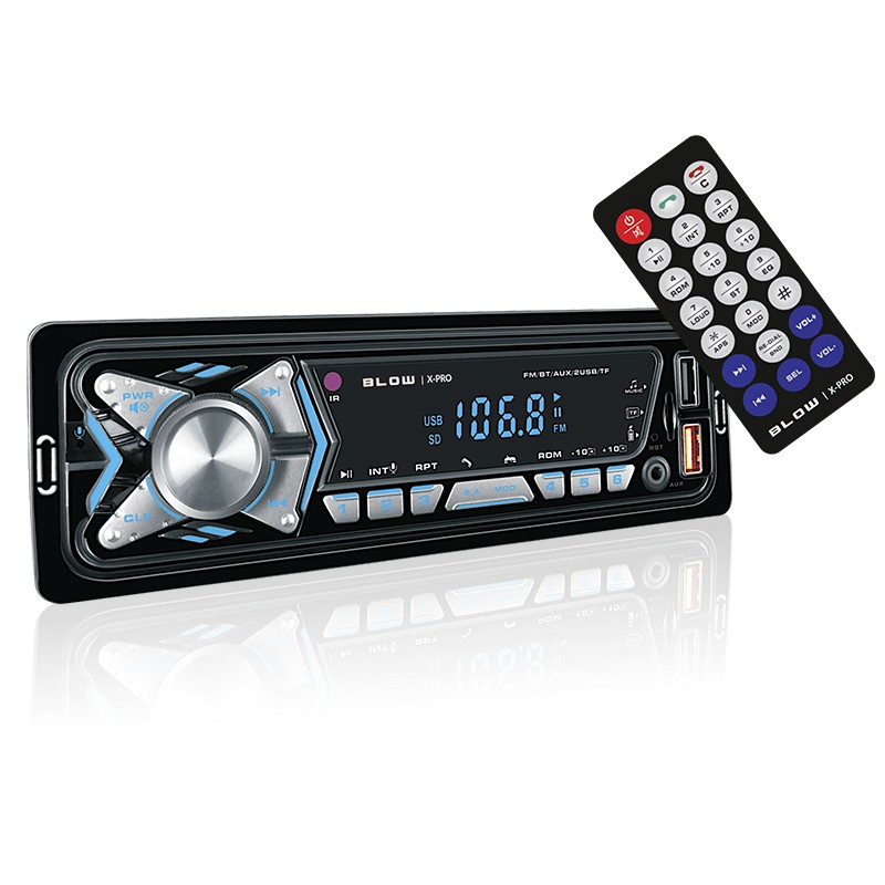 Autoradio BLOW X-PRO 1 | Bluetooth | 2xUSB | SD | AUX | 4x25W