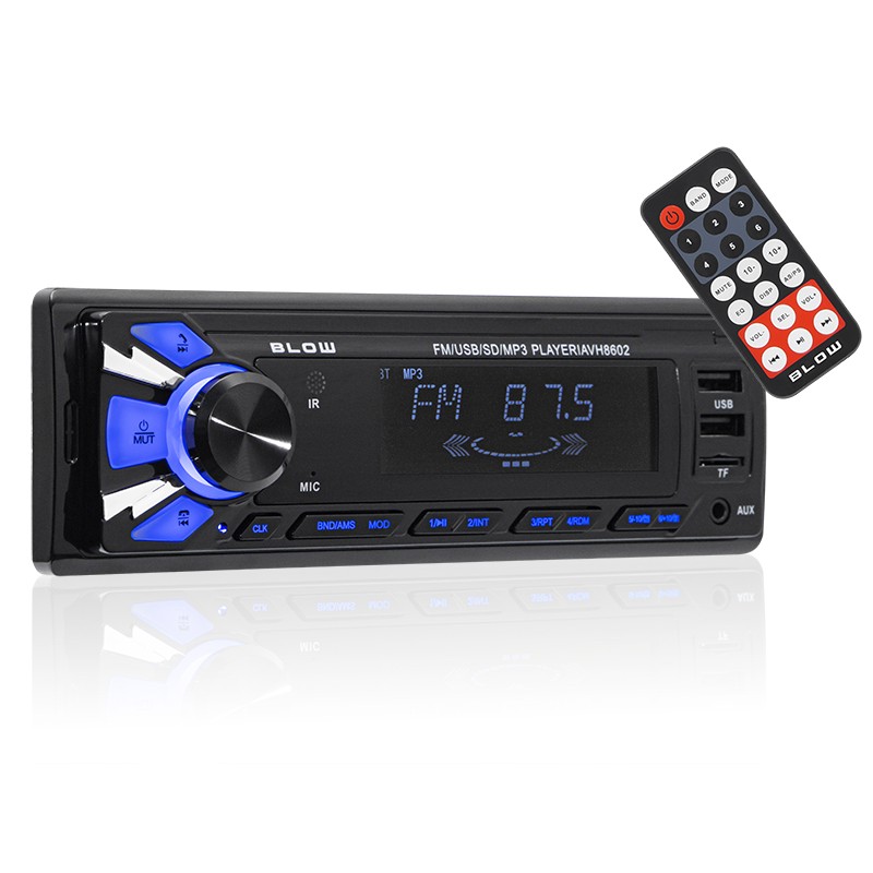 Autoradio BLOW AVH-8602 | Bluetooth | 4x60W | USB | SD | 1DIN