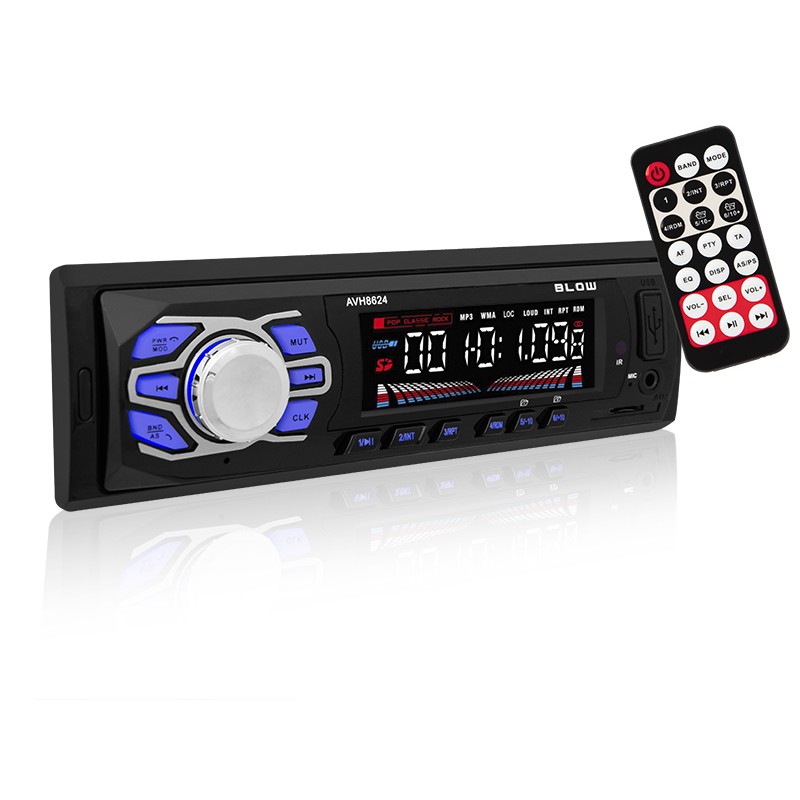 BLOW AVH-8624 Autostereo | Bluetooth | 4x60W | RDS & USB