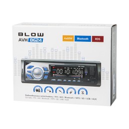 BLOW AVH-8624 Autostereo | Bluetooth | 4x60W | RDS & USB
